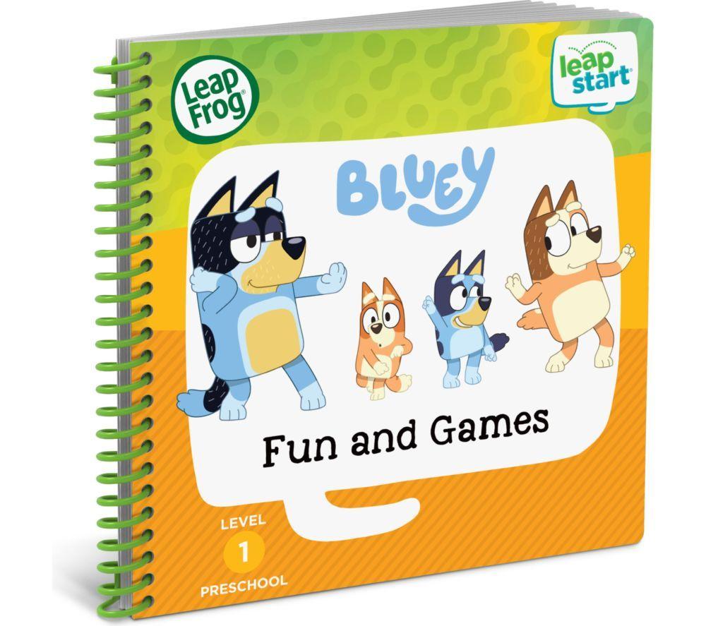 LEAPFROG LeapStart Bluey Fun & Games Interactive Activity Book image number 2 of 4