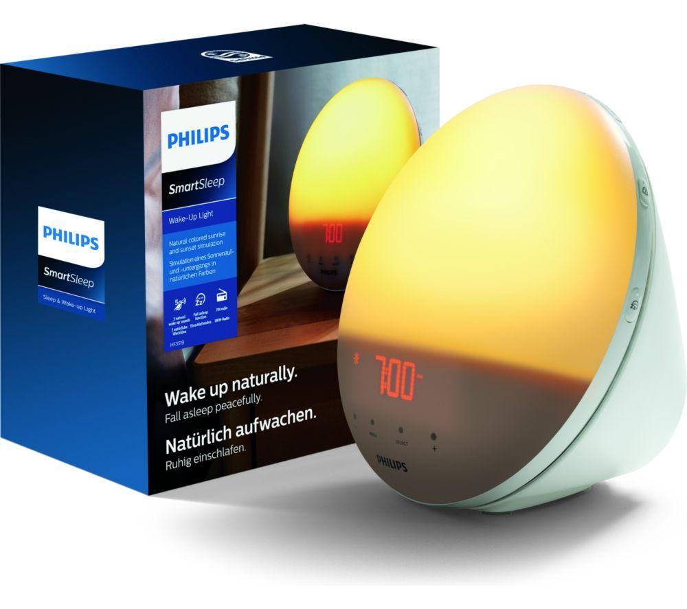 Buy PHILIPS HF3519/01 SmartSleep Wake-up Light - White | Currys
