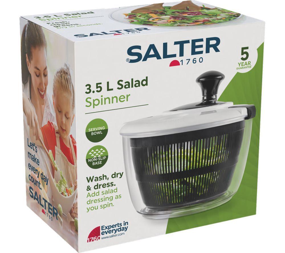 SALTER Salad Spinner - White image number 7 of 7