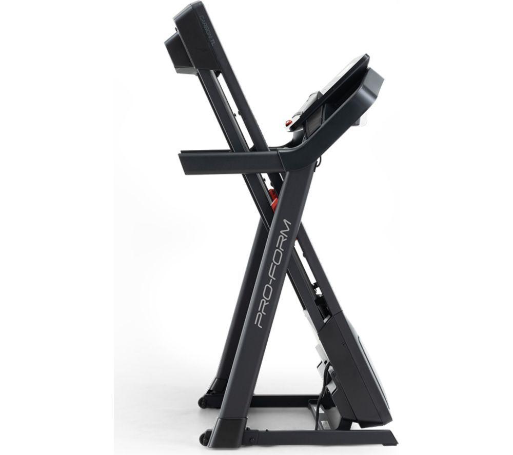 PROFORM Carbon TL Folding Smart Bluetooth Treadmill - Black image number 3 of 5
