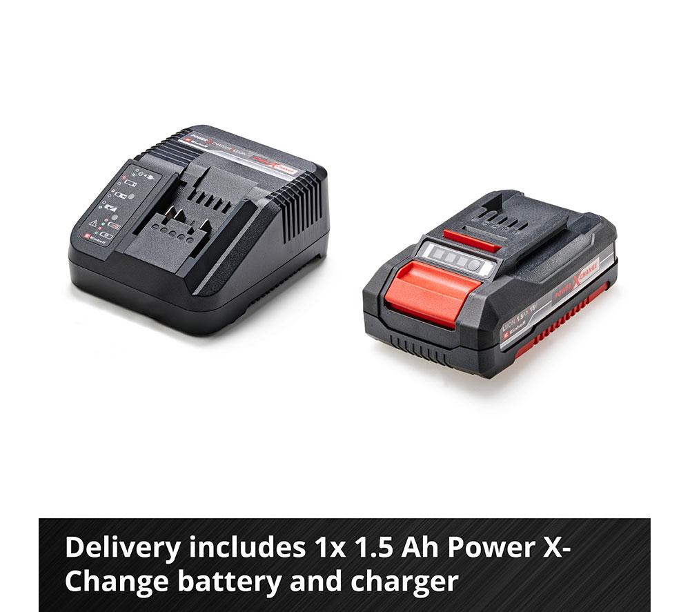 EINHELL TC-CD 18/35 Li Cordless Drill Driver with Battery - Black & Red image number 9 of 10