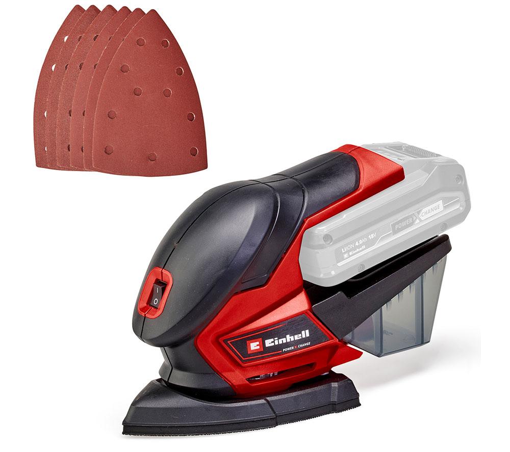 EINHELL TE-OS 18/150 Li Cordless Multiple Sander - Black & Red