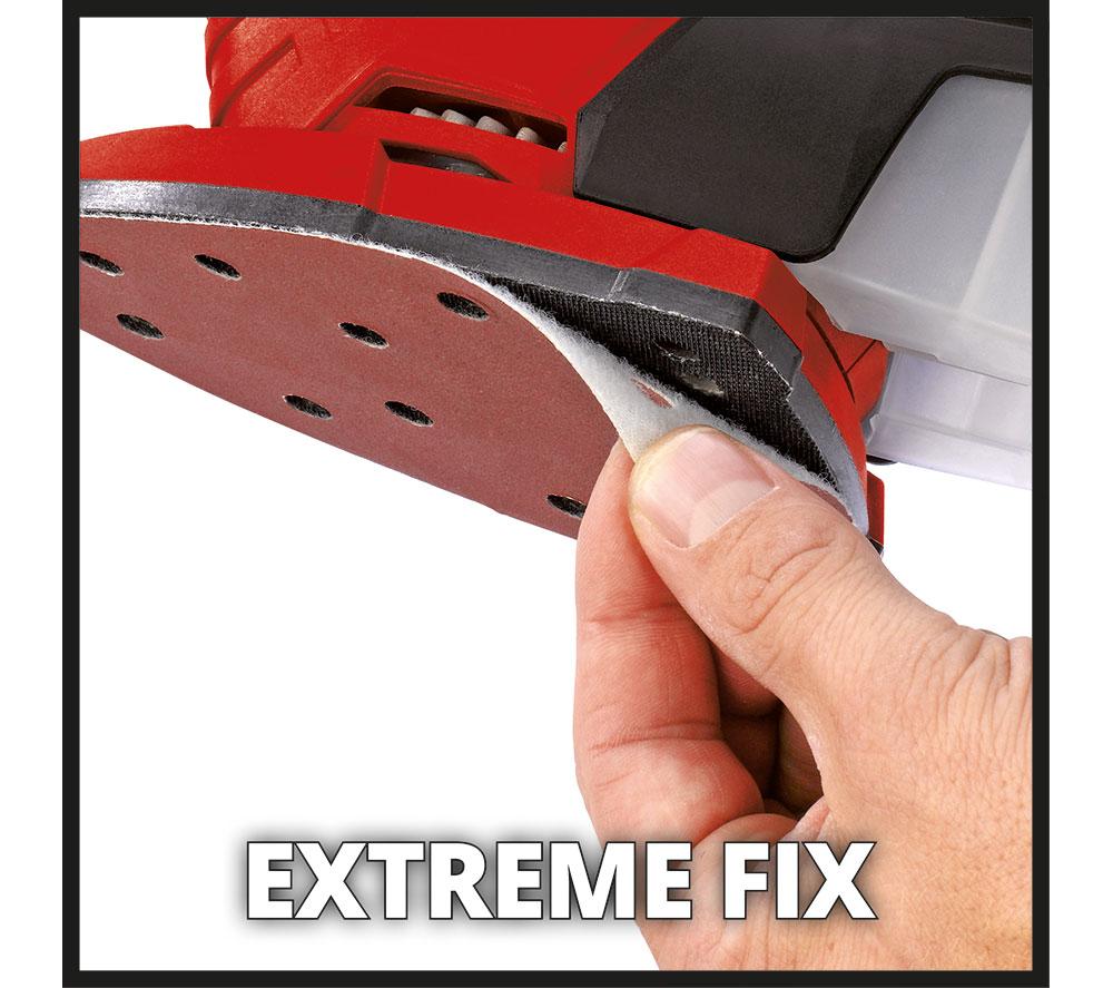 EINHELL TE-OS 18/150 Li Cordless Multiple Sander - Black & Red image number 2 of 15