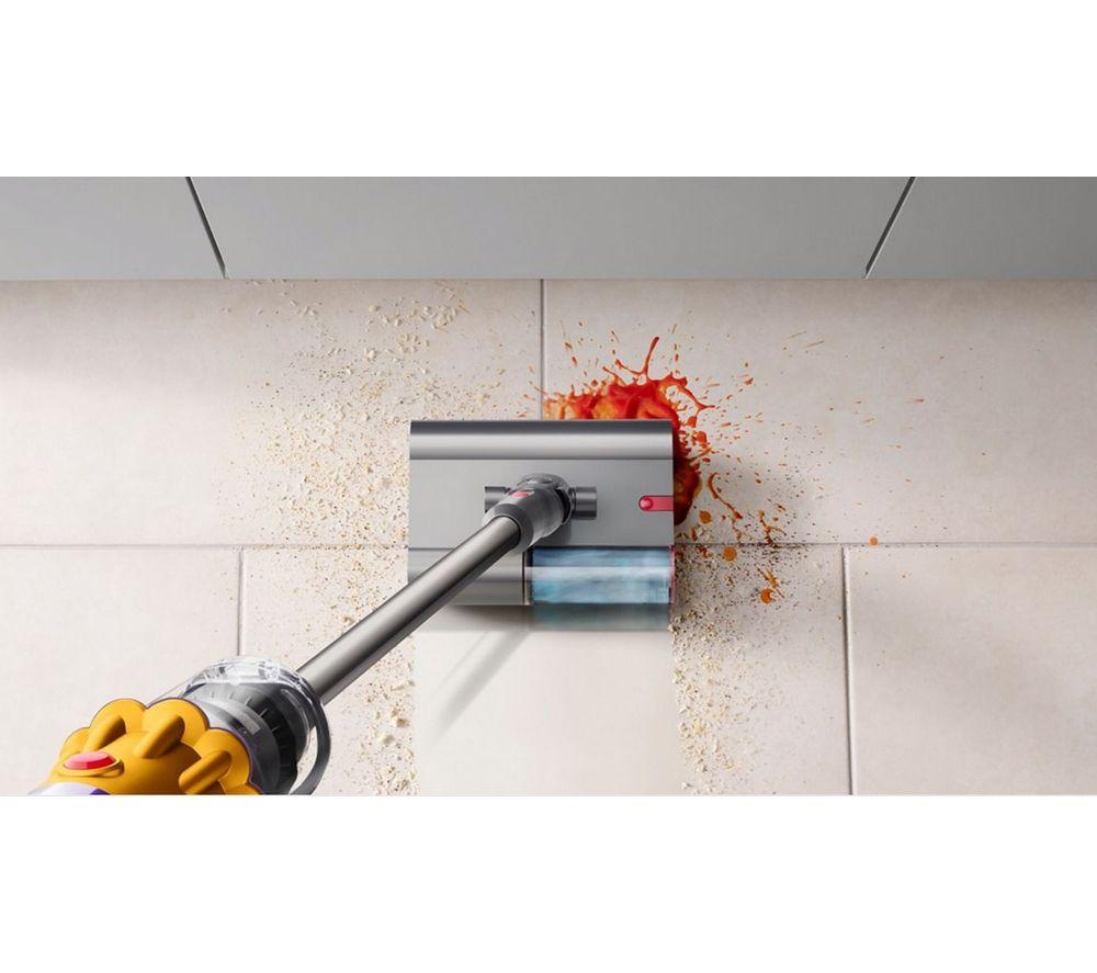 DYSON V12 Detect Slim Submarine Cordless Vacuum Cleaner - Nickel & Yellow image number 4 of 4