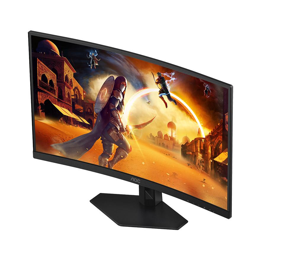 AOC C27G4ZXE Full HD 27" Curved VA Gaming Monitor - Black image number 9 of 10