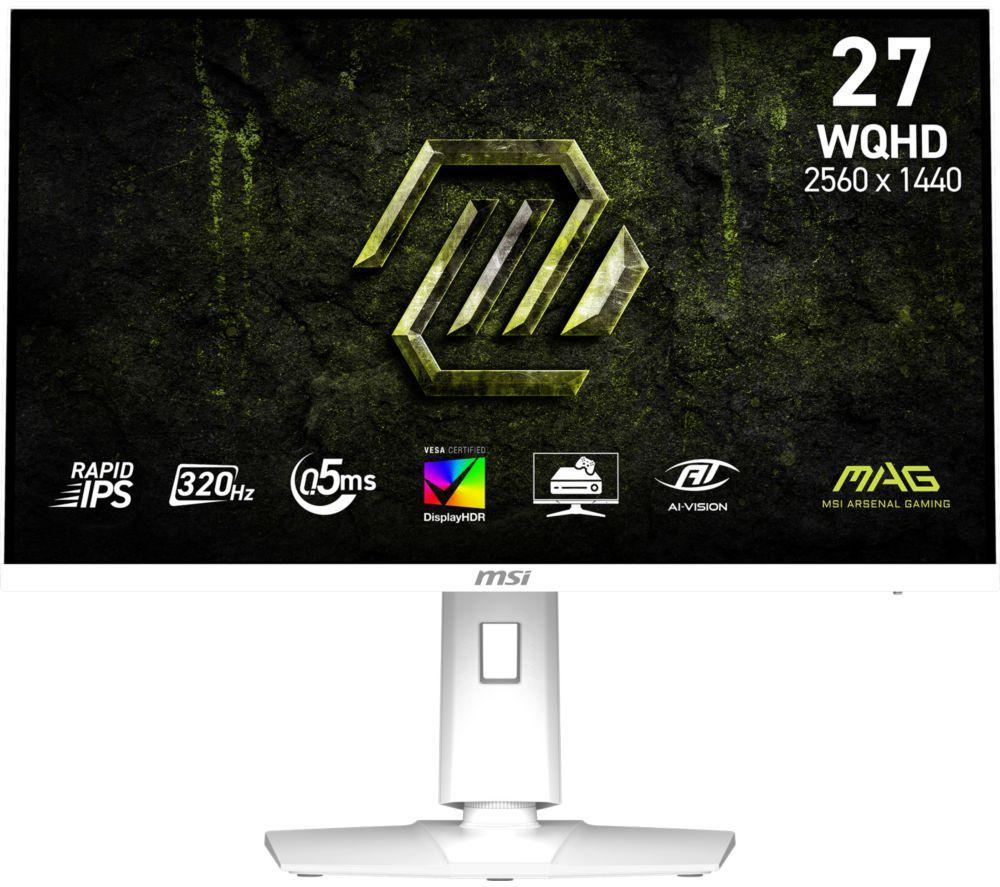 MSI MAG 274QRFW X32 Quad HD 27" IPS LCD Gaming Monitor - White