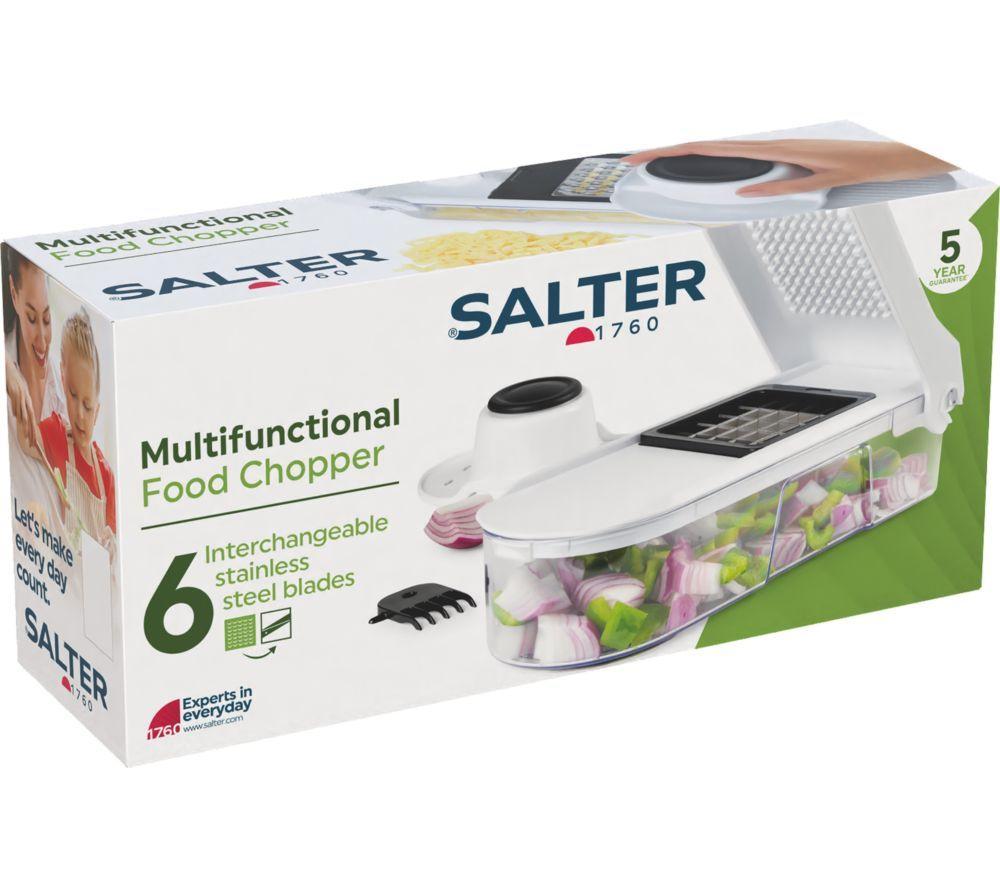SALTER 6-In-1 Multifunctional Food Chopper - White image number 5 of 10