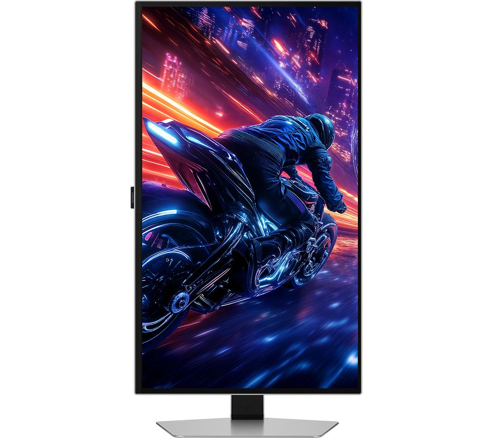SAMSUNG Odyssey G6 LS27FG602SUXXU Quad HD 27" OLED Gaming Monitor - Silver image number 9 of 11