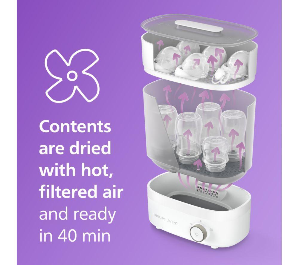 PHILIPS AVENT SCF293/01 Baby Bottle Steriliser & Dryer image number 3 of 6