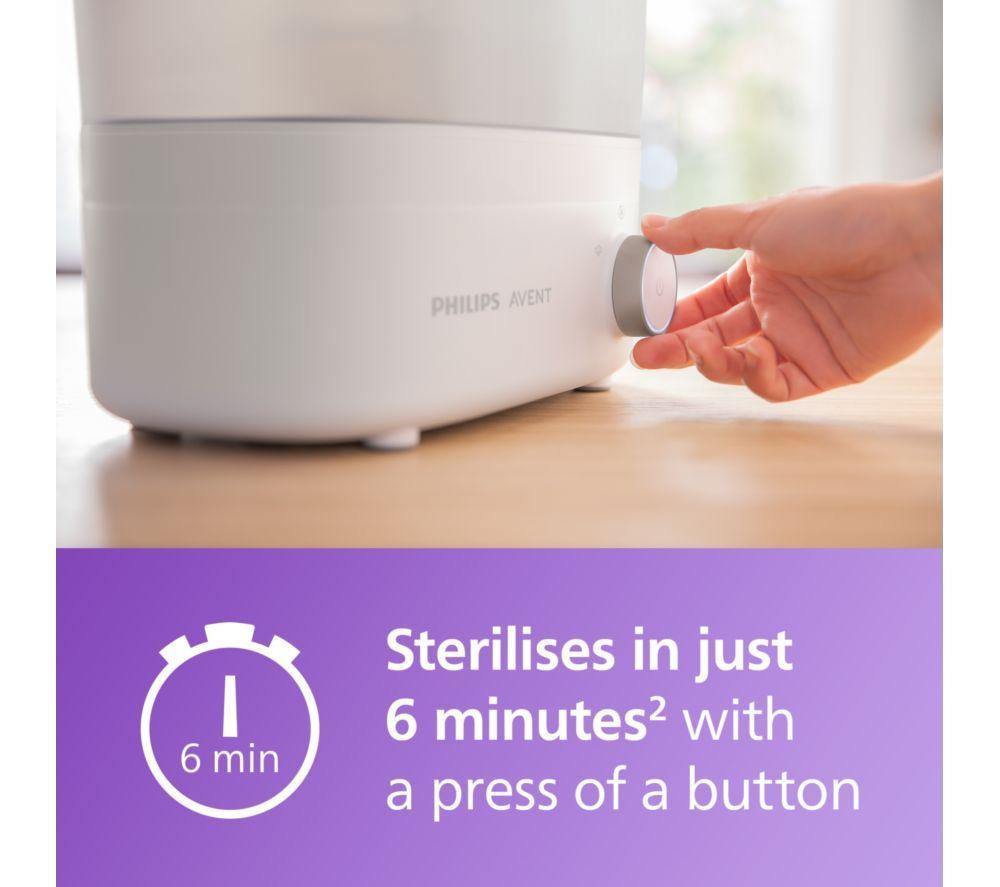 PHILIPS AVENT SCF293/01 Baby Bottle Steriliser & Dryer image number 5 of 6