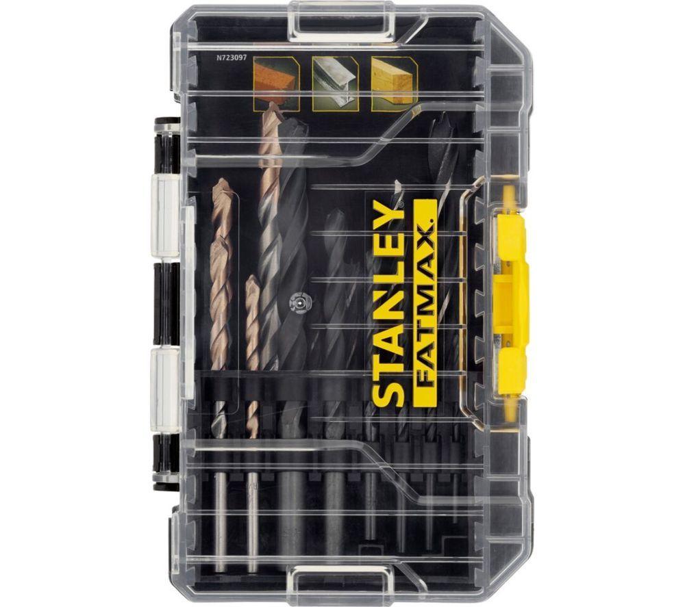 STANLEY FATMAX STA88561-XJ Masonry / Metal / Wood Drill Bit Set - 14 Piece Set image number 3 of 5