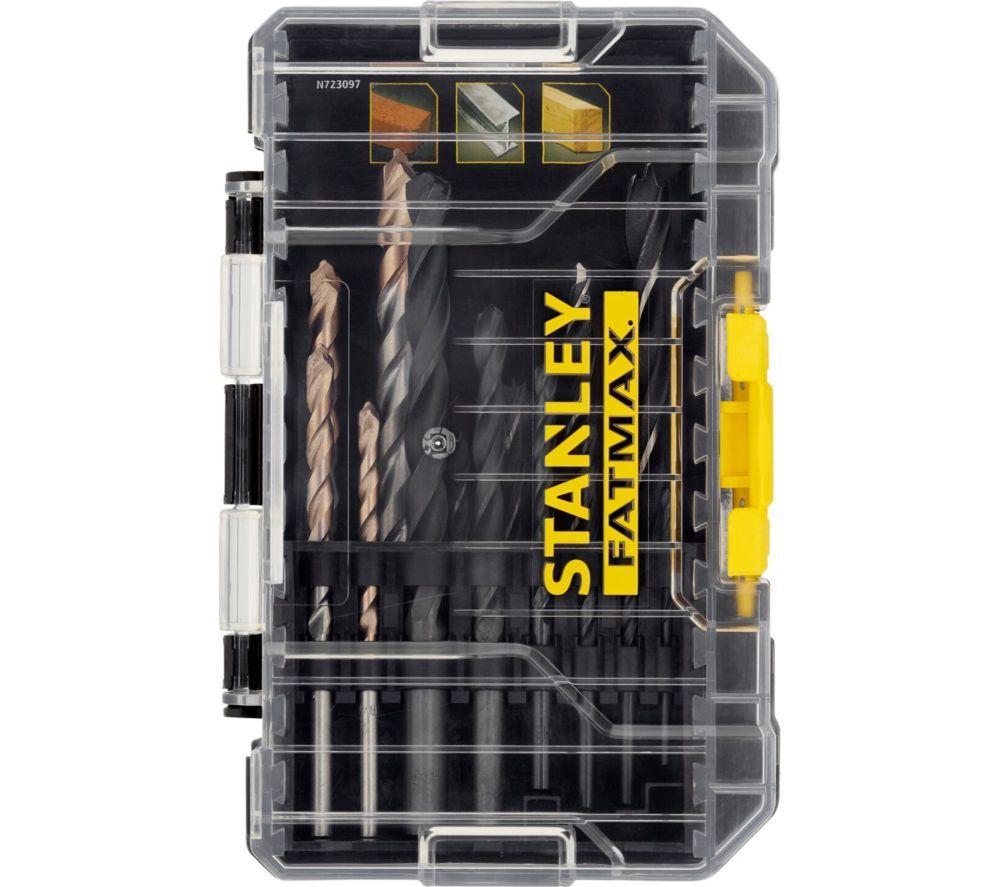STANLEY FATMAX STA88561-XJ Masonry / Metal / Wood Drill Bit Set - 14 Piece Set image number 5 of 5