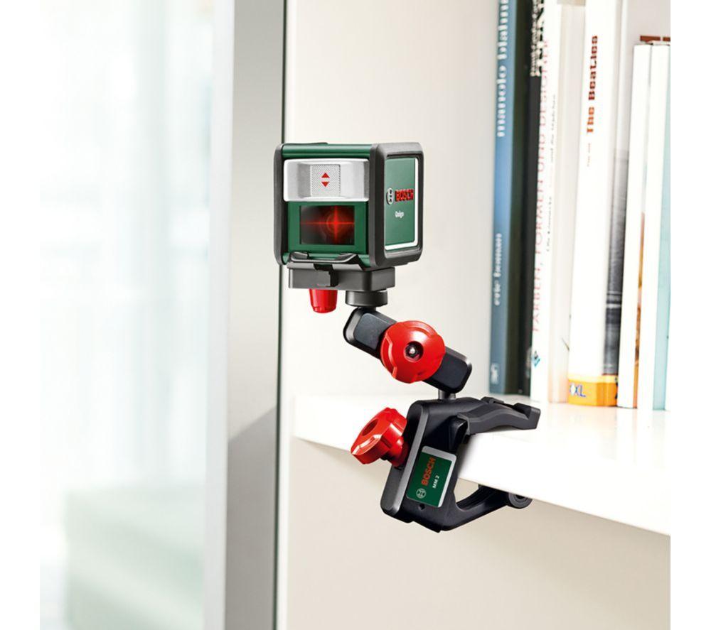 BOSCH Quigo Cross Line Laser - Green & Black image number 2 of 4