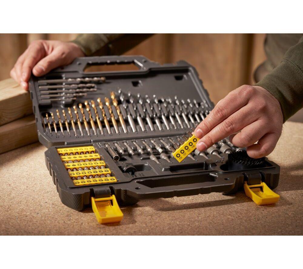 STANLEY Fatmax Drill & Screwdriver Bit Set - 100 Piece image number 3 of 4