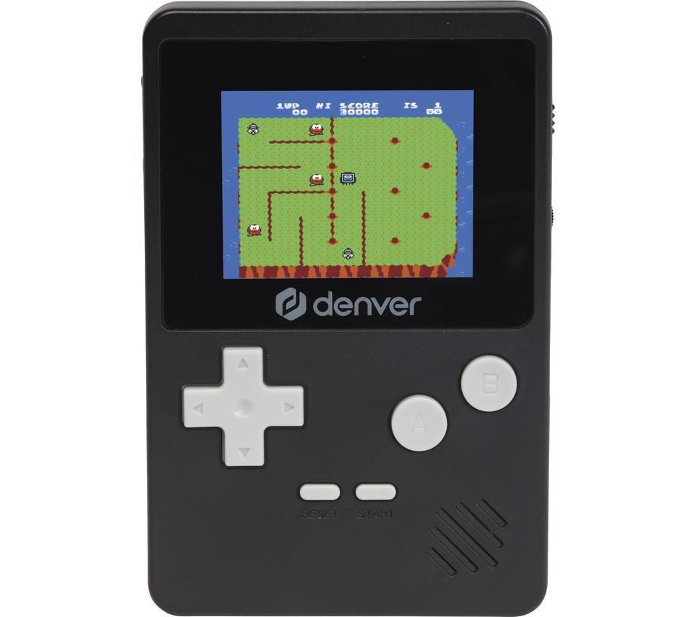 Denver Gmp-290 2.5" Handheld Gaming Console - Black, Black