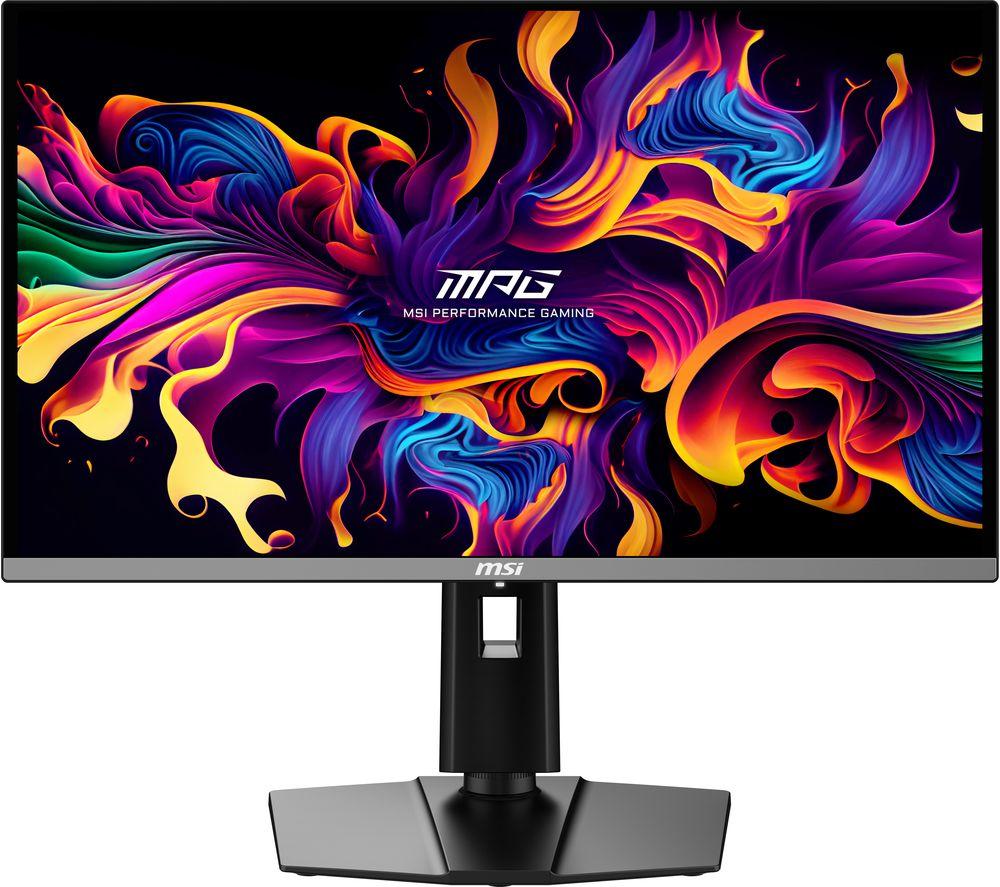 MSI MPG 272URX QD-OLED 4K Ultra HD 26.5&rdquo; OLED Gaming Monitor - Black image number 2 of 9