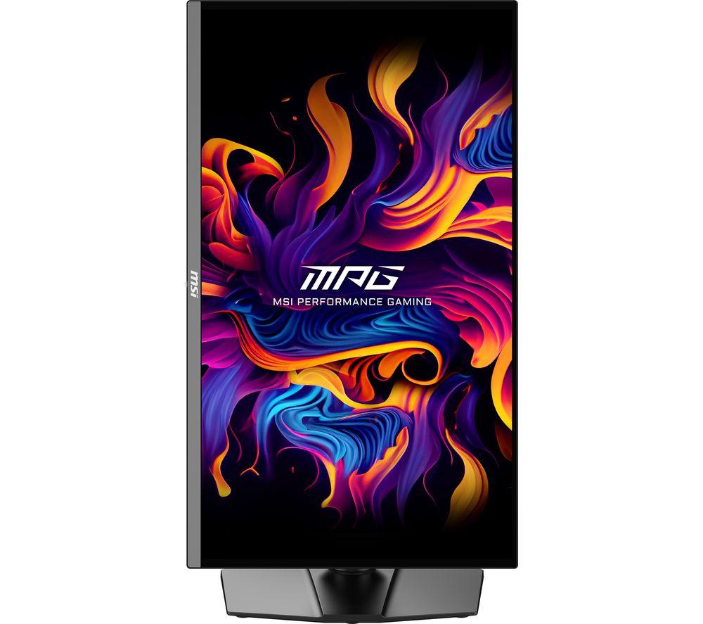 MSI MPG 272URX QD-OLED 4K Ultra HD 26.5&rdquo; OLED Gaming Monitor - Black image number 4 of 9