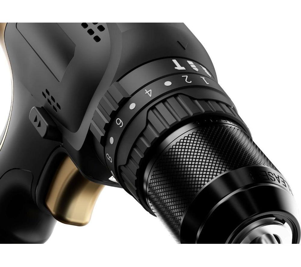 GTECH Cordless Hammer Drill Driver - Black & Gold image number 5 of 9