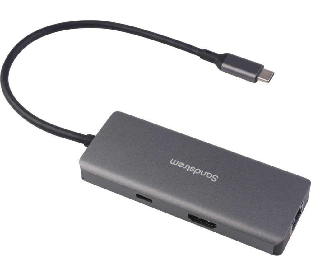 SANDSTROM S6IN1LA26 6-port USB Type-C Connection Hub image number 2 of 4
