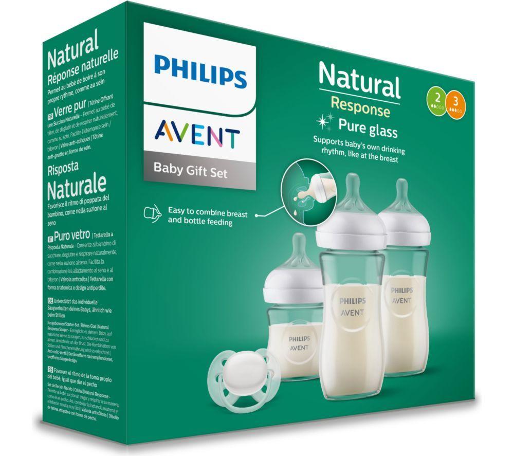 PHILIPS AVENT Avent Glass Baby Bottle Newborn Gift Set image number 2 of 2