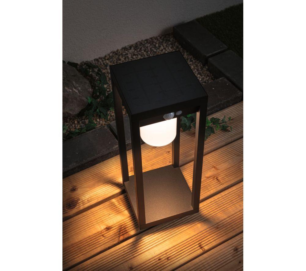 PAULMANN Marisol PIR Solar Light Object - Black image number 2 of 7