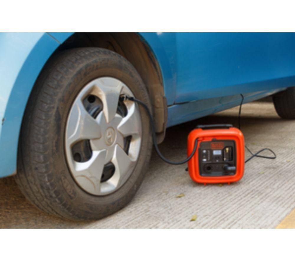 BLACK + DECKER ASI400-XJ 12 V High Volume Cordless Inflator - Orange image number 2 of 5