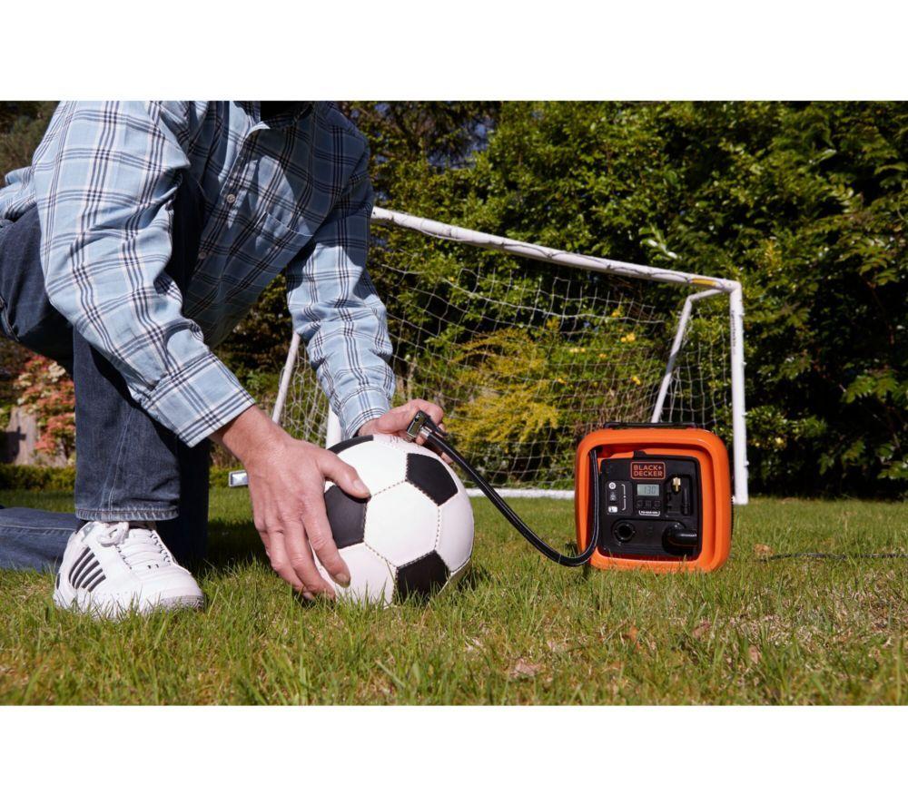 BLACK + DECKER ASI400-XJ 12 V High Volume Cordless Inflator - Orange image number 3 of 5