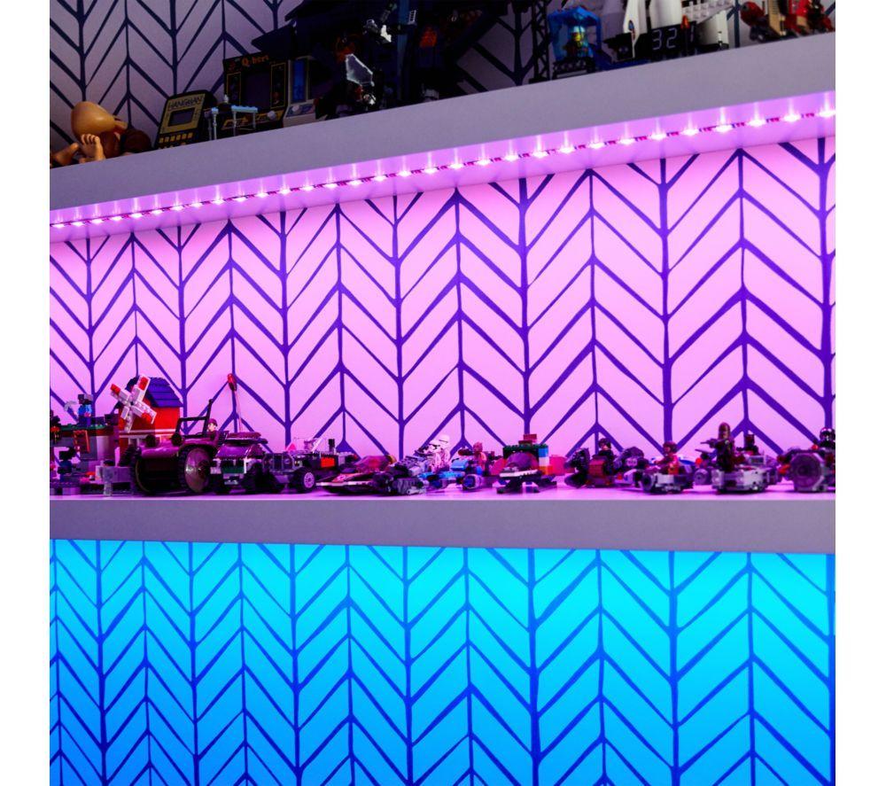 MONSTER Basics Motion Activated RGB+W LED Light Strip - 2 m / 6.5 ft image number 7 of 8