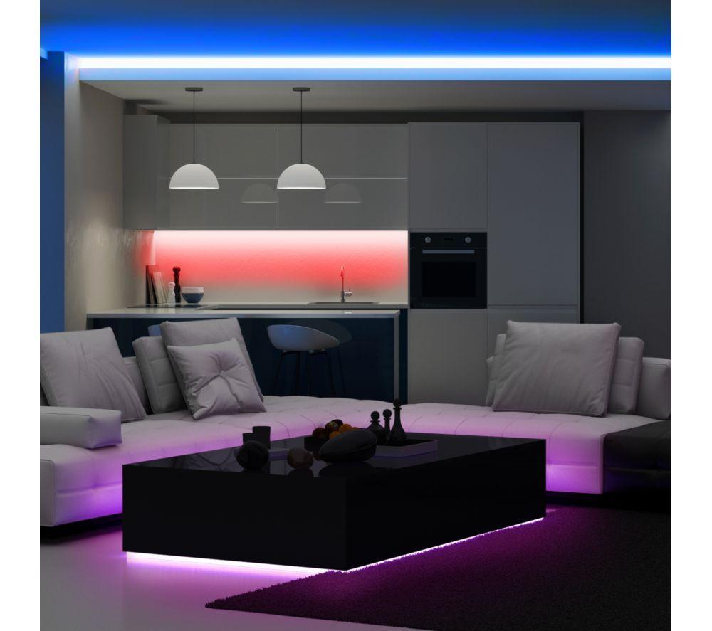 MONSTER Basics Motion Activated RGB+W LED Light Strip - 2 m / 6.5 ft image number 8 of 8