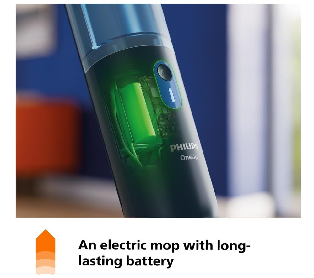 PHILIPS  OneUp 3000s Electric Mop & Hard Floor Cleaner with Extra Pad image number 11 of 16