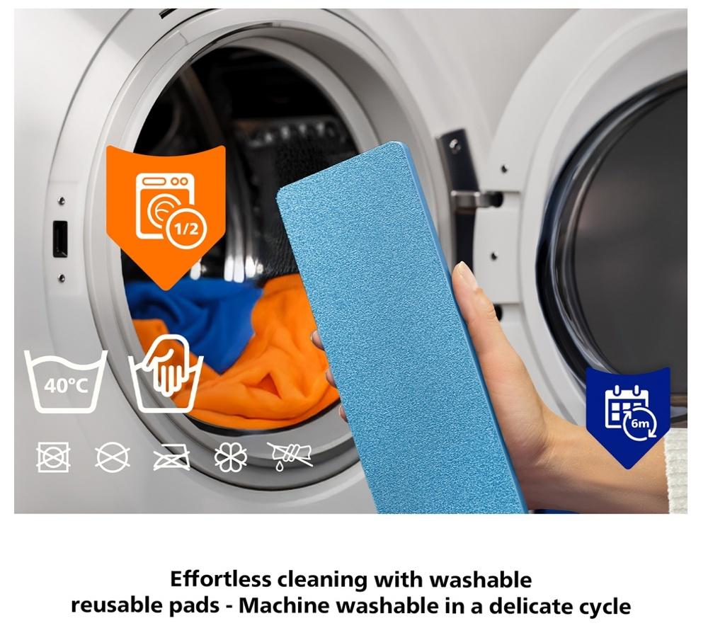 PHILIPS  OneUp 3000s Electric Mop & Hard Floor Cleaner with Extra Pad image number 13 of 16