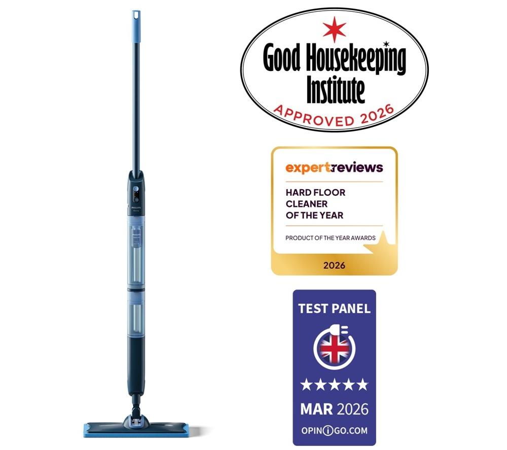 PHILIPS OneUp 5000s Electric Mop - Dirty Water Removal & Fast Dry Hard Floor Cleaner image number 2 of 16