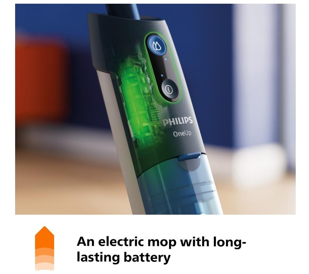 PHILIPS OneUp 5000s Electric Mop - Dirty Water Removal & Fast Dry Hard Floor Cleaner image number 11 of 16