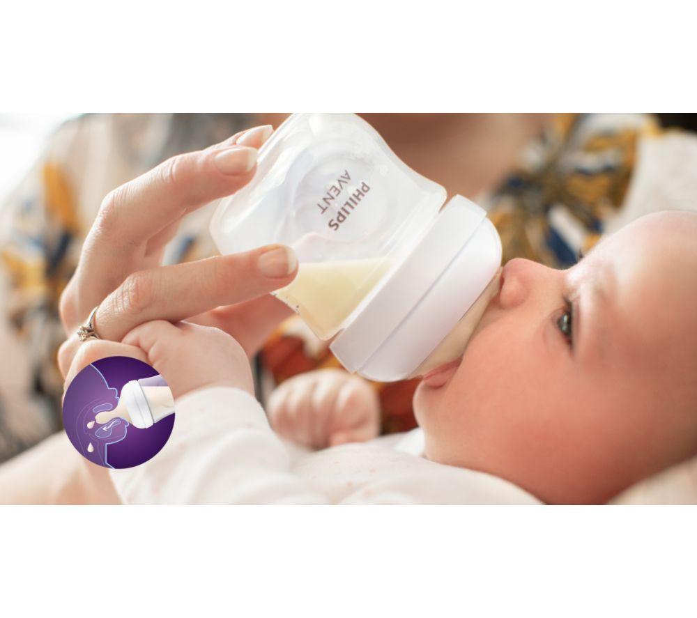 PHILIPS AVENT Natural Response Newborn Baby Bottle - Pack of 3 image number 3 of 5