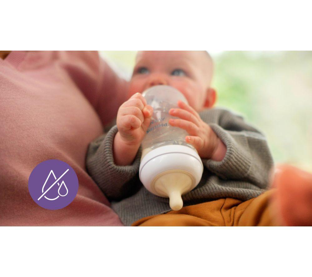 PHILIPS AVENT Natural Response Newborn Baby Bottle - Pack of 3 image number 4 of 5