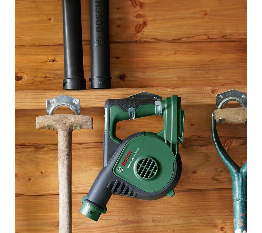 BOSCH Universal 18-130V Cordless Leaf Blower with 1 Battery - Green & Black image number 7 of 10