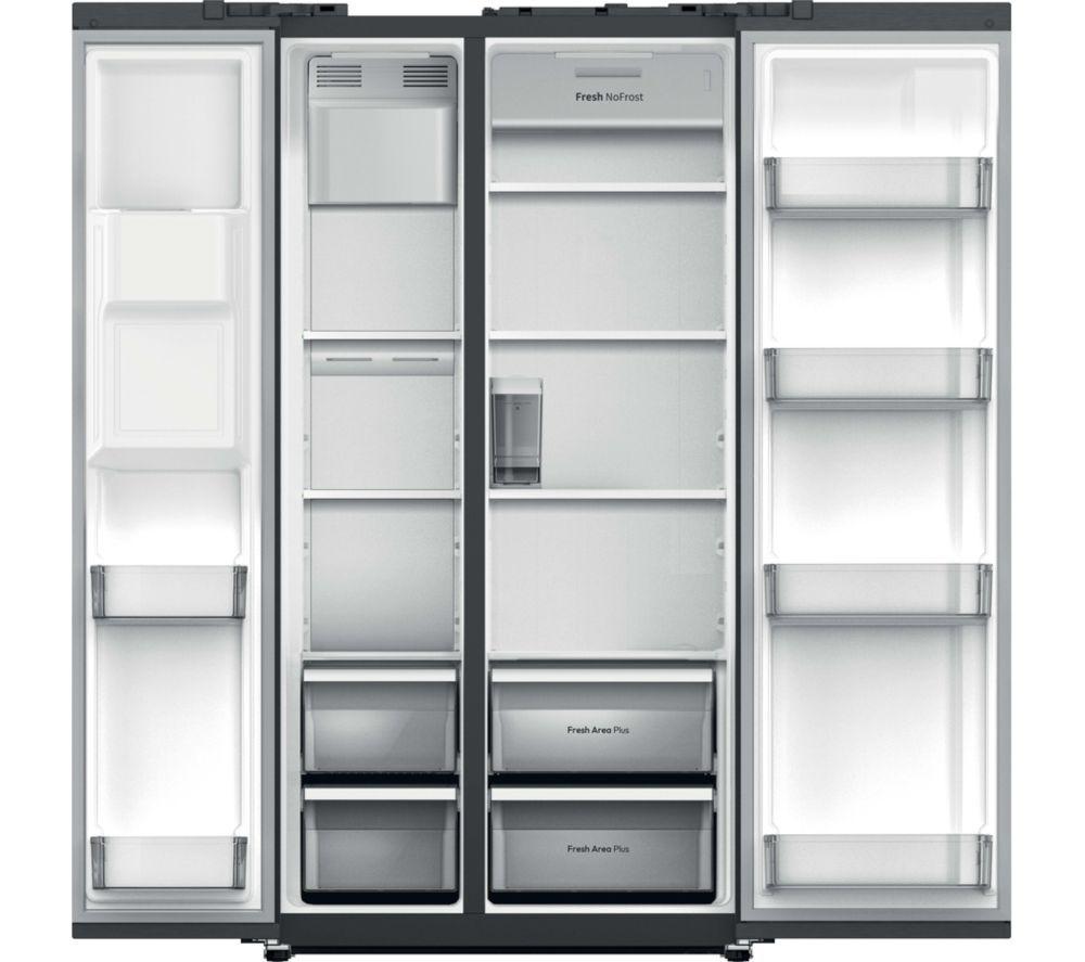 HOOVER H-FRIDGE 700 Maxi HOSS3T918EIXK American-Style Fridge Freezer - Inox image number 2 of 10