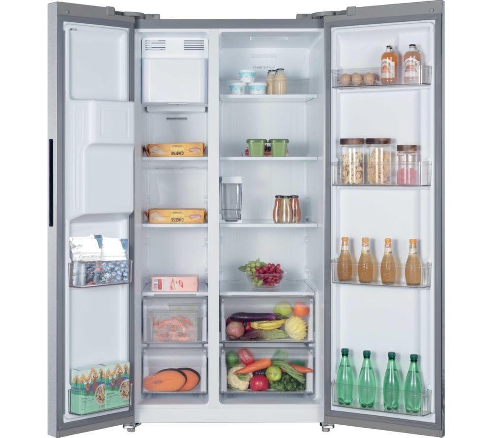 HOOVER H-FRIDGE 700 Maxi HOSS3T918EIXK American-Style Fridge Freezer - Inox image number 3 of 10
