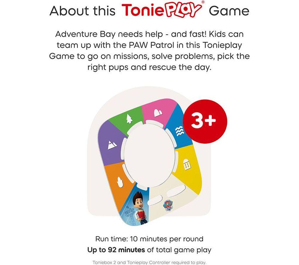 TONIES Toniebox 2 Paw Patrol Chase Play Set - Moon Grey image number 5 of 10