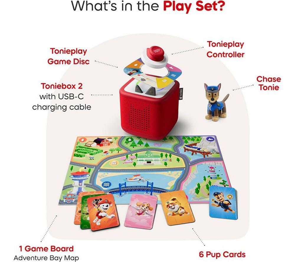 TONIES Toniebox 2 Paw Patrol Chase Play Set - Moon Grey image number 9 of 10