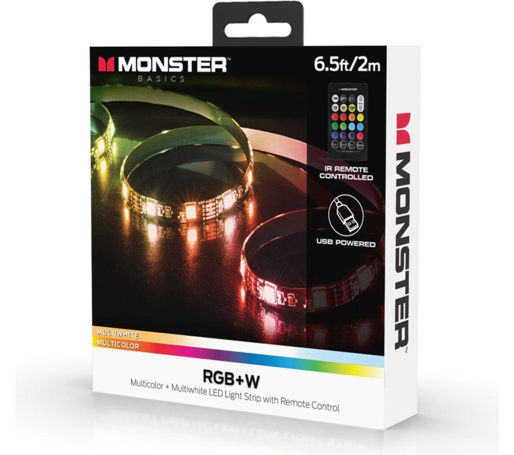 MONSTER Basics RGB LED Light Strip - 2 m / 6.5 ft image number 5 of 5