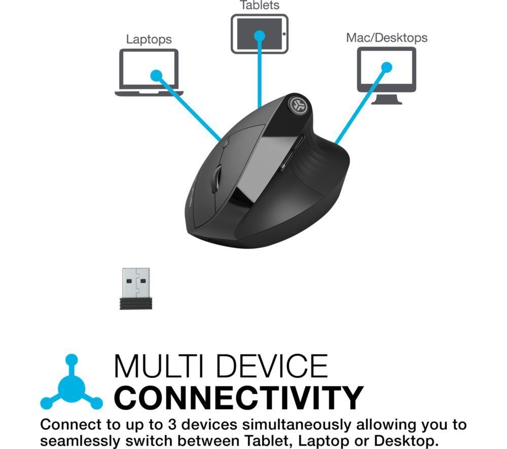 JLAB Jbuds Ergonomic Wireless Optical Mouse image number 6 of 6