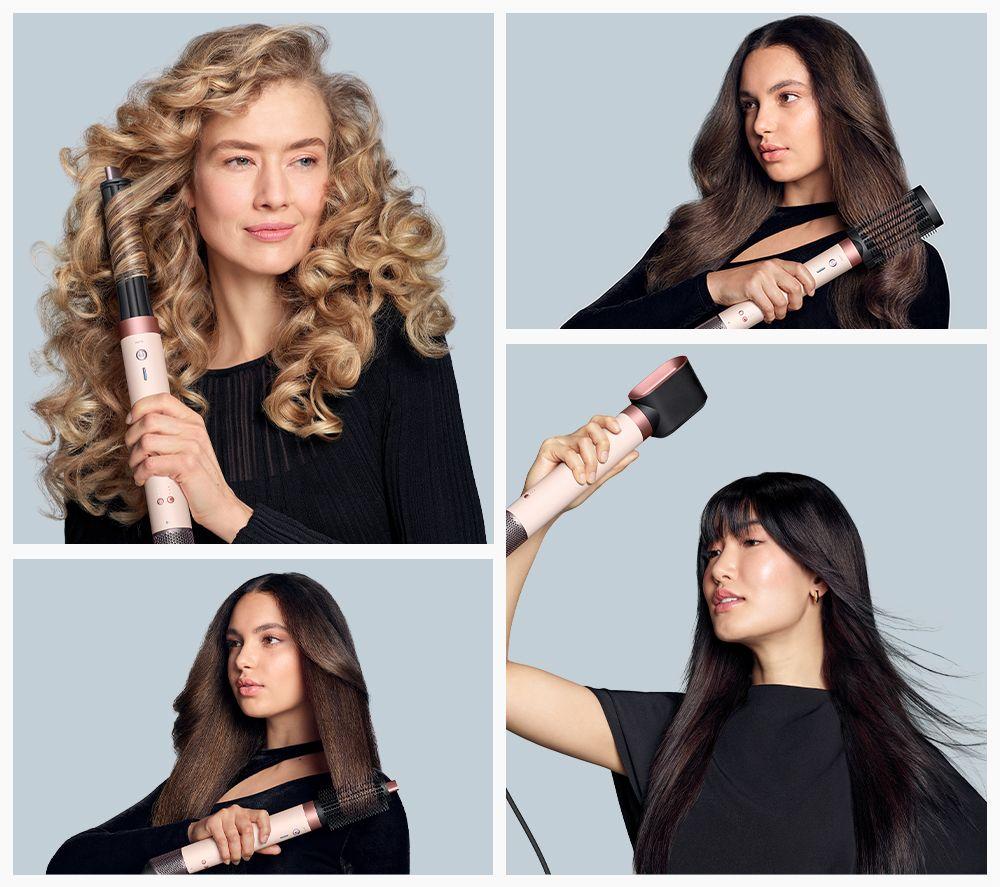 DYSON Airwrap Co-anda 2x Straight + Wavy Multi-Styler & Dryer - Ceramic Pink & Rose Gold image number 9 of 12