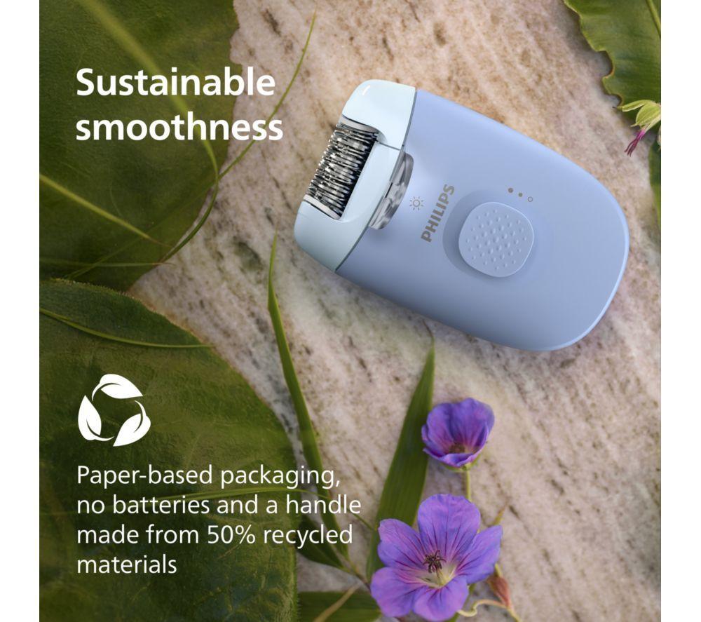 PHILIPS Series 4000 BRE247/00 Epilator - Blue image number 7 of 8