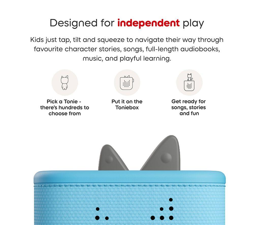 TONIES Toniebox 2 Starter Set - Sky Blue image number 6 of 7