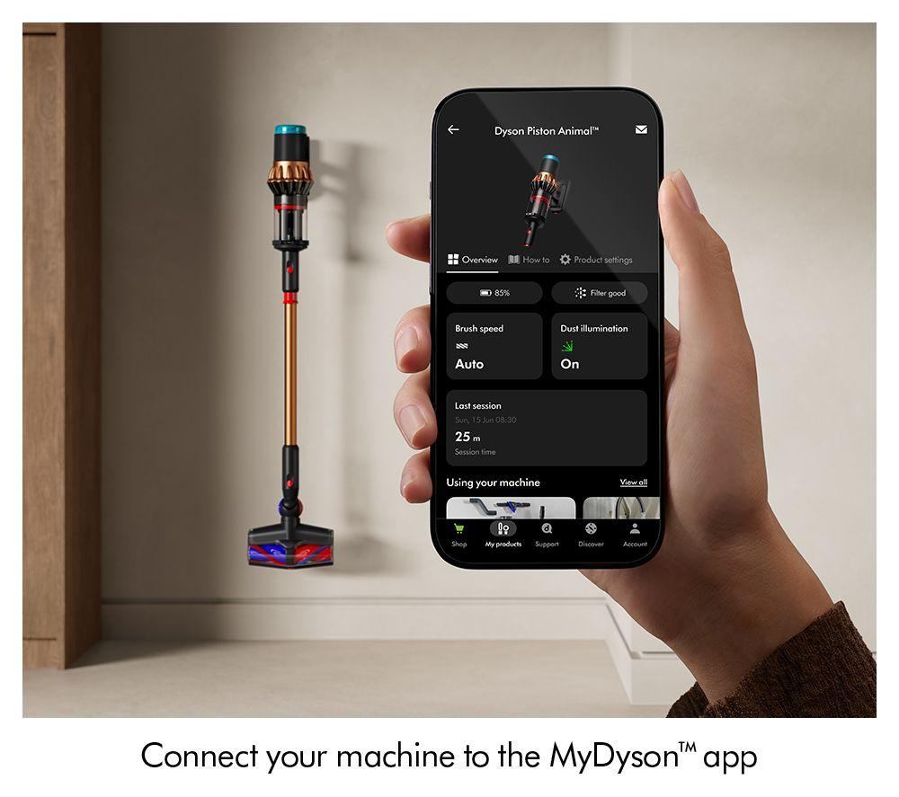 DYSON V16 Piston Animal DS60 Cordless Vacuum Cleaner - Black Copper image number 2 of 10