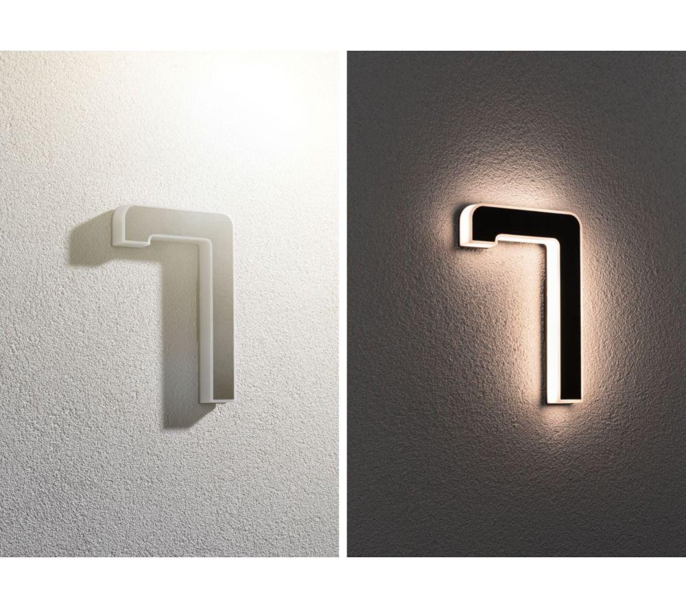 PAULMANN Solar LED House Number Light - No. 7 image number 3 of 8