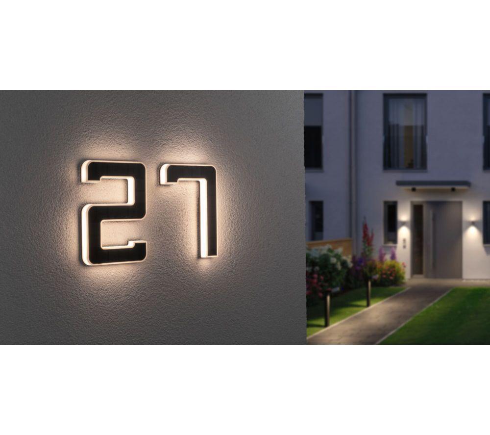 PAULMANN Solar LED House Number Light - No. 7 image number 4 of 8