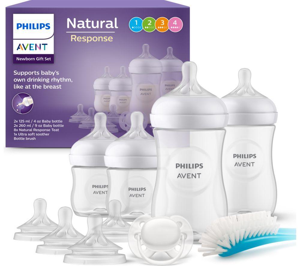 Buy PHILIPS AVENT Natural Response Newborn Baby Bottle Gift Set