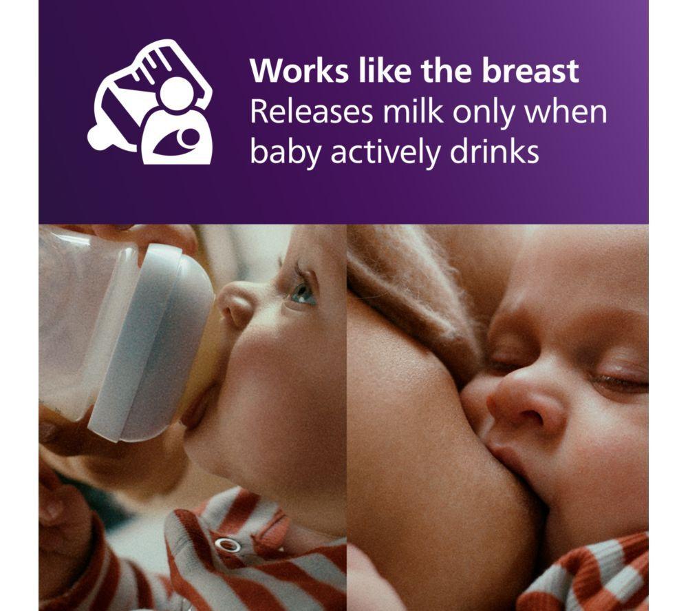 PHILIPS AVENT Natural Response Newborn Baby Bottle Gift Set image number 2 of 9
